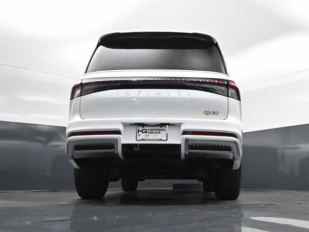 2026 Radiant White INFINITI QX80 LUXE RWD SUV