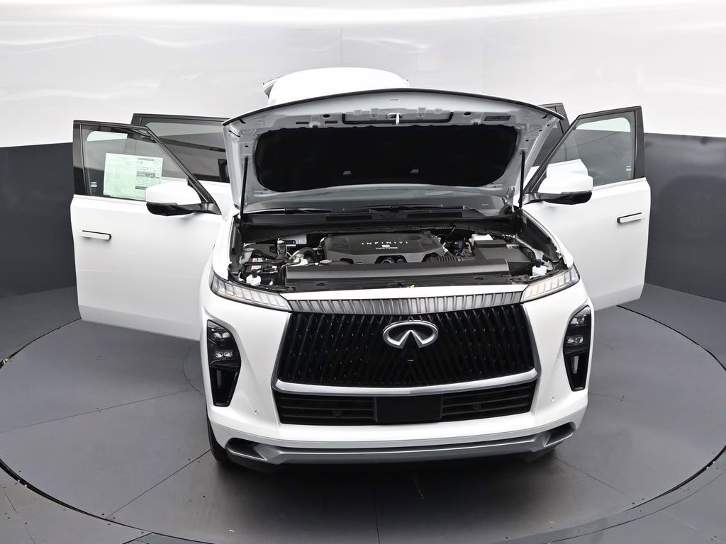2026 Radiant White INFINITI QX80 LUXE RWD SUV