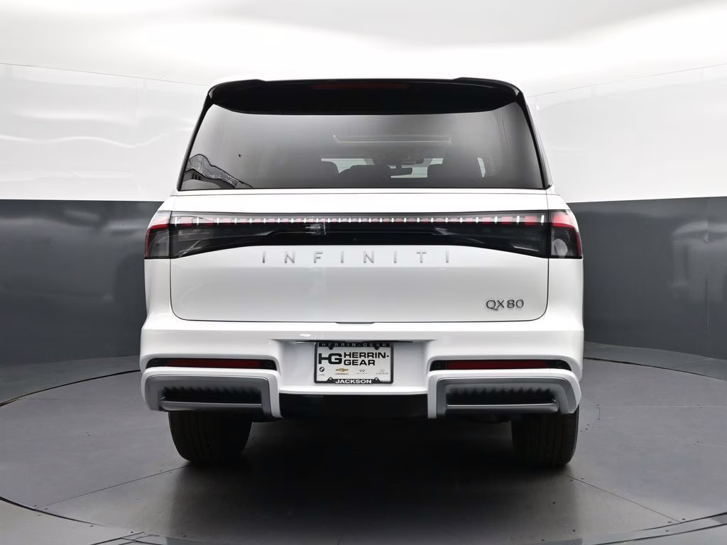 2026 Radiant White INFINITI QX80 LUXE RWD SUV