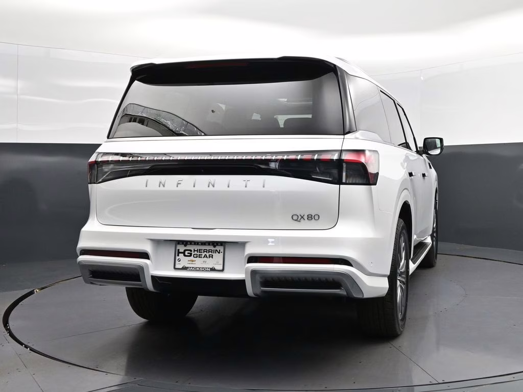 2026 Radiant White INFINITI QX80 LUXE RWD SUV