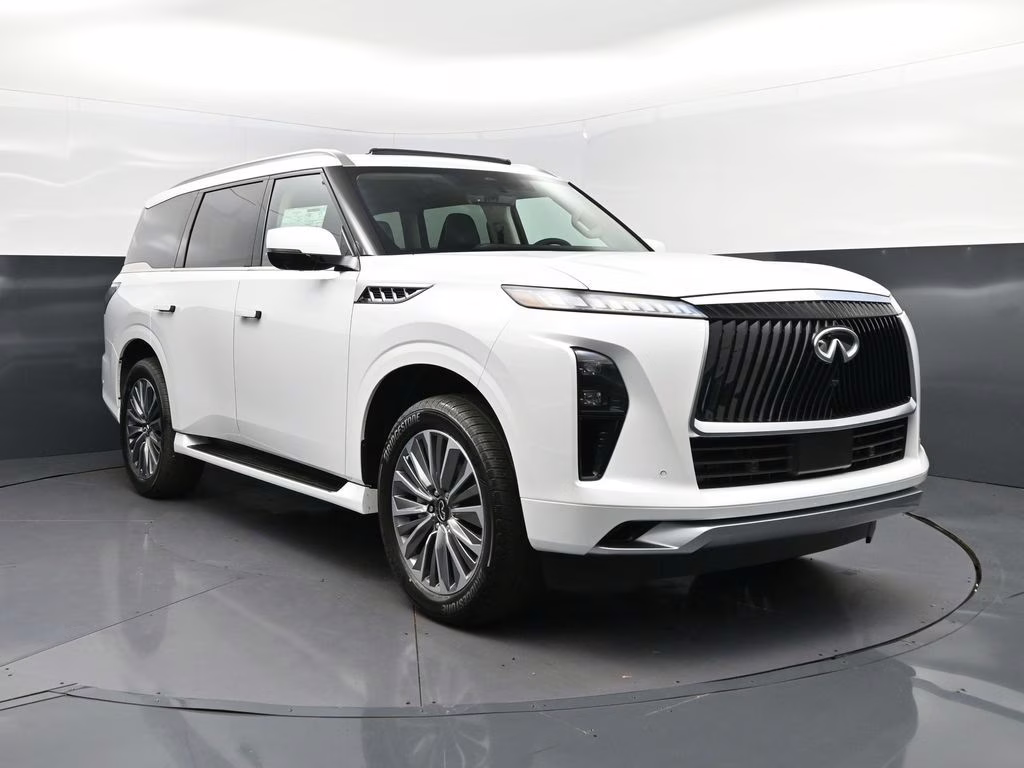 2026 Radiant White INFINITI QX80 LUXE RWD SUV