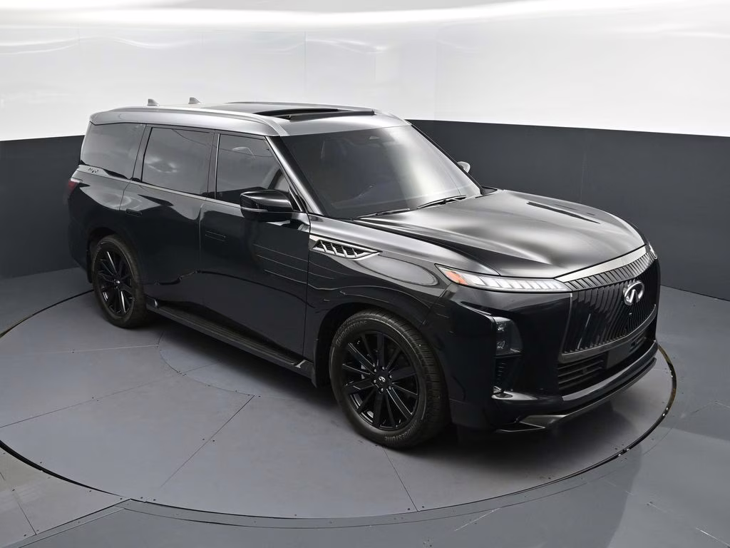 2026 Mineral Black/Graphite Shadow INFINITI QX80 AUTOGRAPH 4X4 SUV