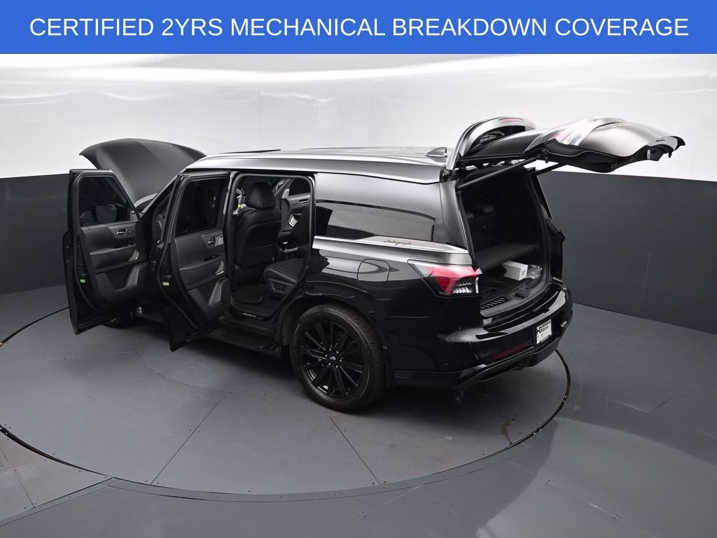 2026 Mineral Black/Graphite Shadow INFINITI QX80 AUTOGRAPH 4X4 SUV