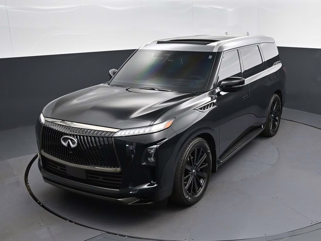 2026 Mineral Black/Graphite Shadow INFINITI QX80 AUTOGRAPH 4X4 SUV