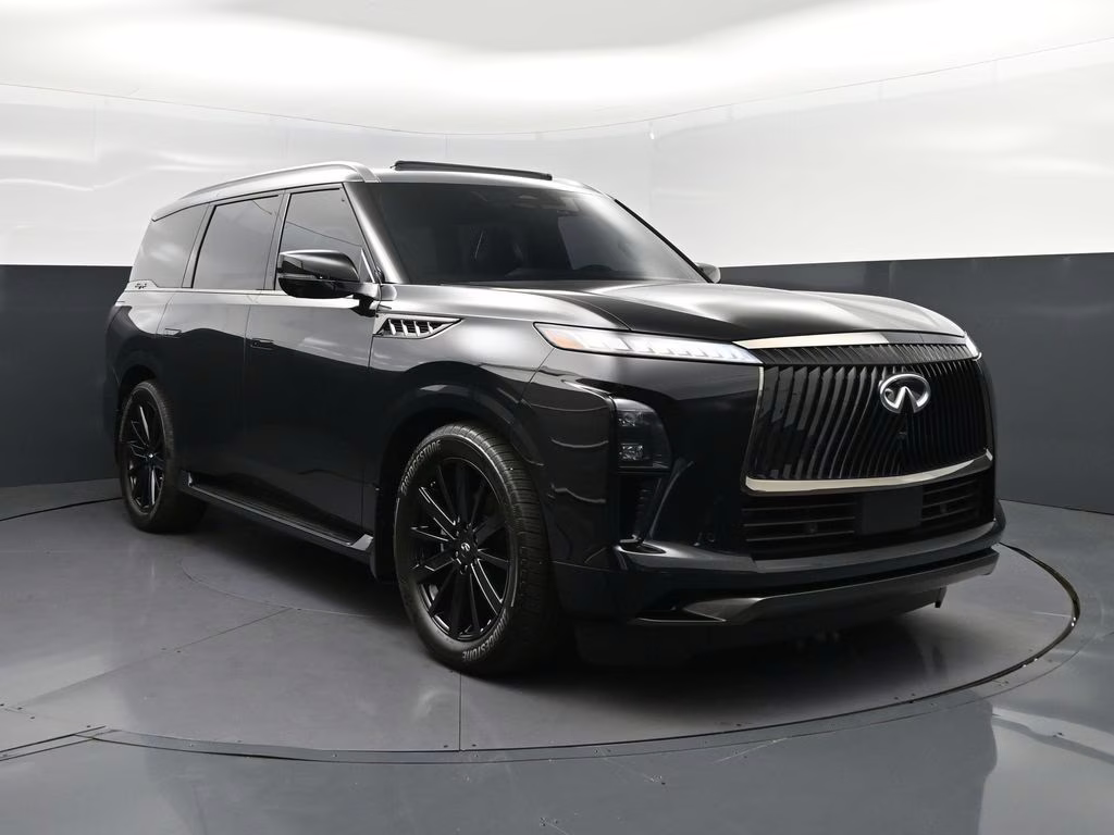 2026 Mineral Black/Graphite Shadow INFINITI QX80 AUTOGRAPH 4X4 SUV