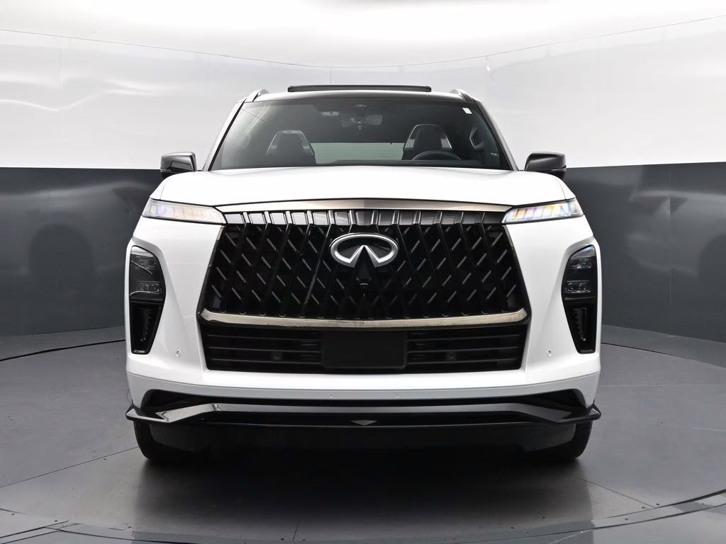 2026 Radiant White/Black Obsidian INFINITI QX80 SPORT 4X4 SUV