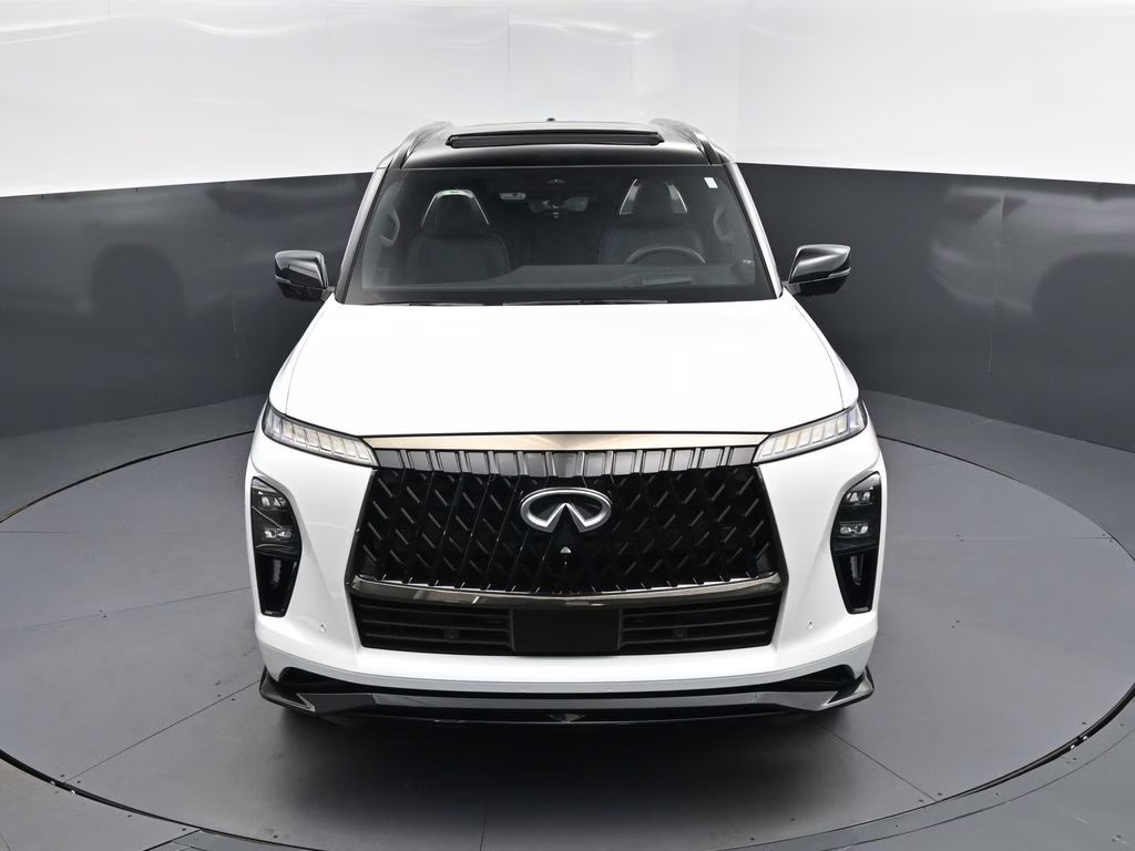2026 Radiant White/Black Obsidian INFINITI QX80 SPORT 4X4 SUV