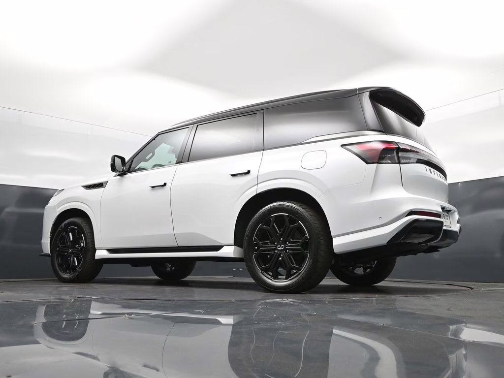 2026 Radiant White/Black Obsidian INFINITI QX80 SPORT 4X4 SUV