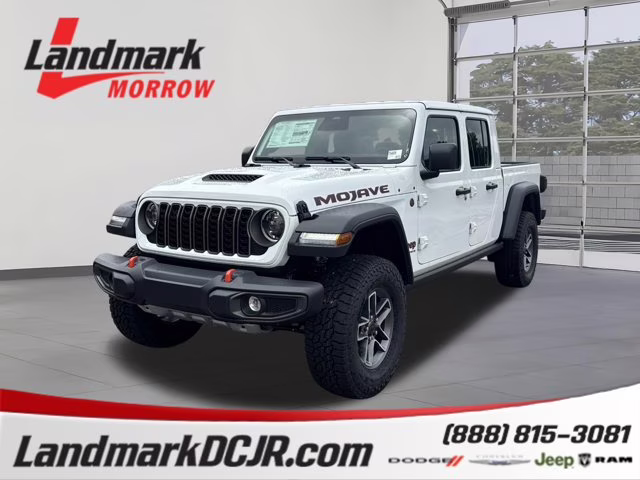 2026 Bright White Clearcoat Jeep Gladiator Mojave 4X4 Truck