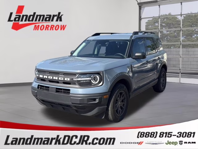 2024 Azure Gray Metallic Ford Bronco Sport Big Bend 4X4 SUV