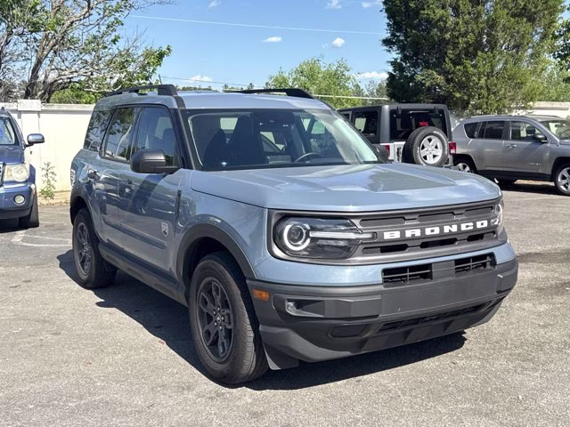 2024 Azure Gray Metallic Ford Bronco Sport Big Bend 4X4 SUV