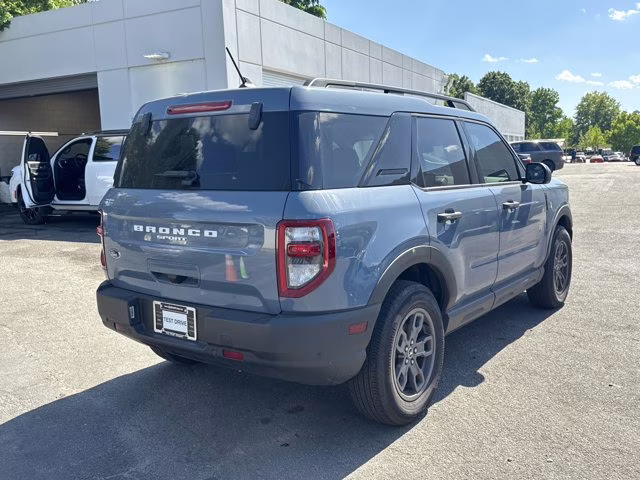 2024 Azure Gray Metallic Ford Bronco Sport Big Bend 4X4 SUV