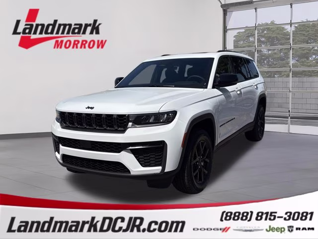 2026 Bright White Clearcoat Jeep Grand Cherokee L Laredo Altitude RWD SUV