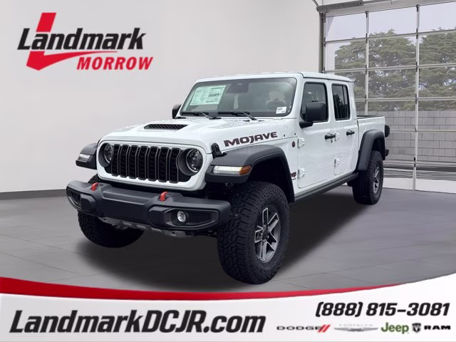 2026 Bright White Clearcoat Jeep Gladiator Mojave 4X4 Truck