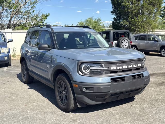 2024 Azure Gray Metallic Ford Bronco Sport Big Bend 4X4 SUV