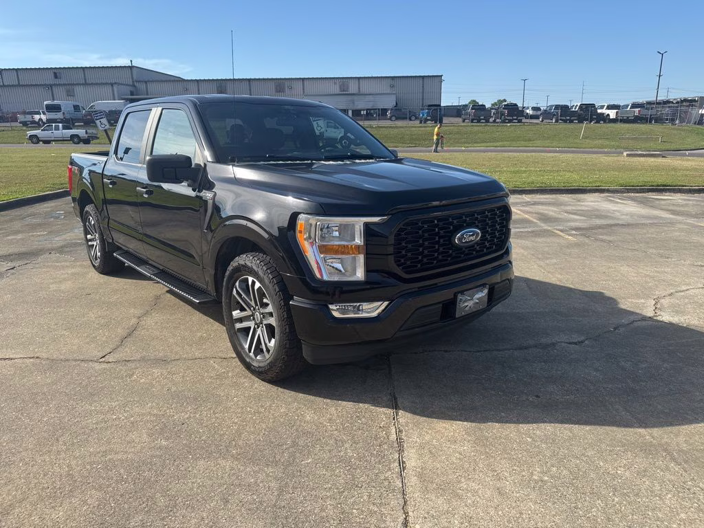 2021 Agate Black Metallic Ford F-150 XL RWD Truck