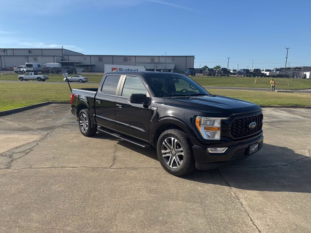 2021 Agate Black Metallic Ford F-150 XL RWD Truck