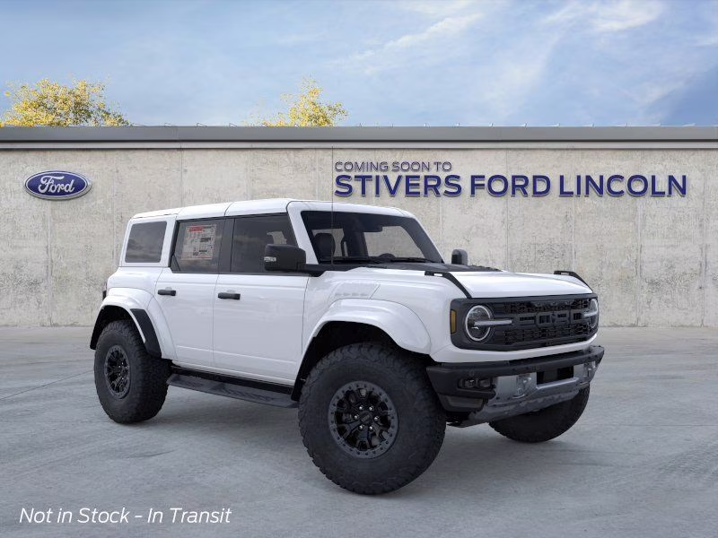 2026 Oxford White Ford Bronco Raptor 4X4 SUV