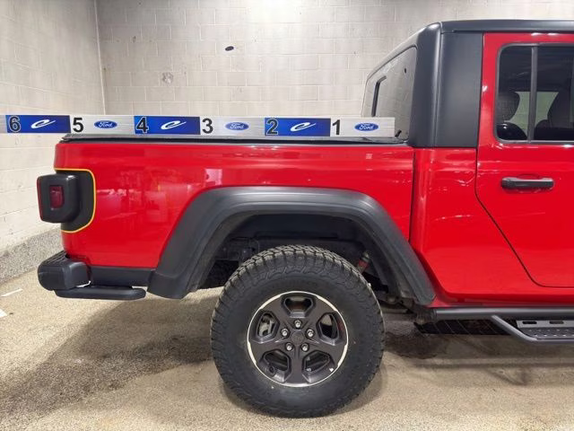 2020 Firecracker Red Clearcoat Jeep Gladiator Rubicon 4X4 Truck