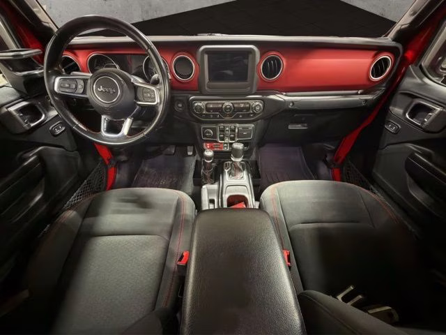 2020 Firecracker Red Clearcoat Jeep Gladiator Rubicon 4X4 Truck