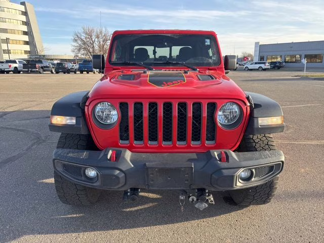 2020 Firecracker Red Clearcoat Jeep Gladiator Rubicon 4X4 Truck