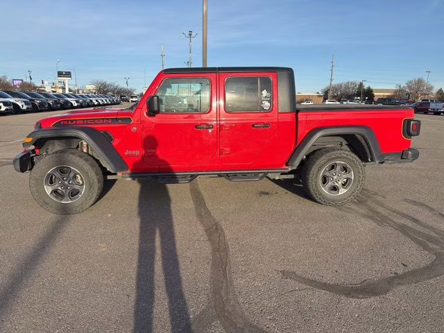 2020 Firecracker Red Clearcoat Jeep Gladiator Rubicon 4X4 Truck