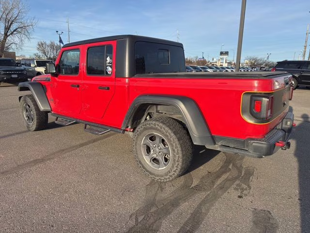 2020 Firecracker Red Clearcoat Jeep Gladiator Rubicon 4X4 Truck