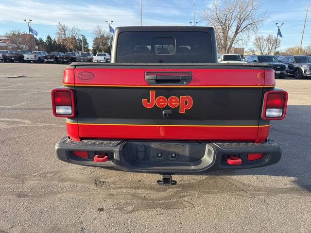 2020 Firecracker Red Clearcoat Jeep Gladiator Rubicon 4X4 Truck