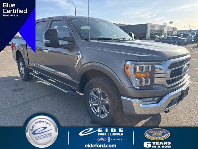 2023 Stone Gray Metallic Ford F-150 XLT 4X4 Truck