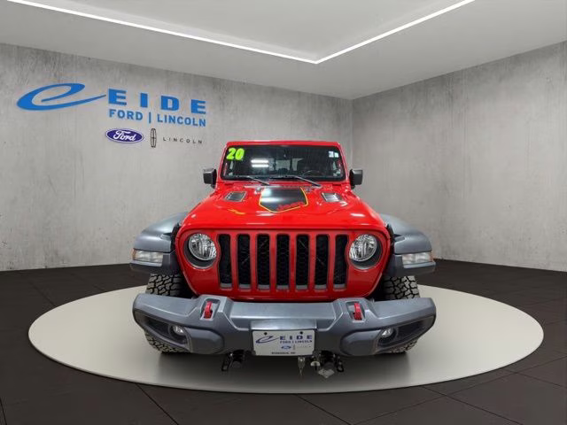 2020 Firecracker Red Clearcoat Jeep Gladiator Rubicon 4X4 Truck