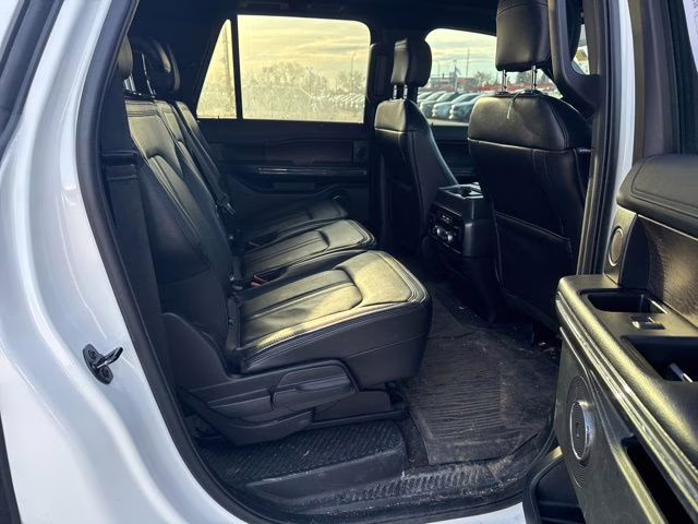 2020 Star White Metallic Tri-Coat Ford Expedition Max Limited 4X4 SUV