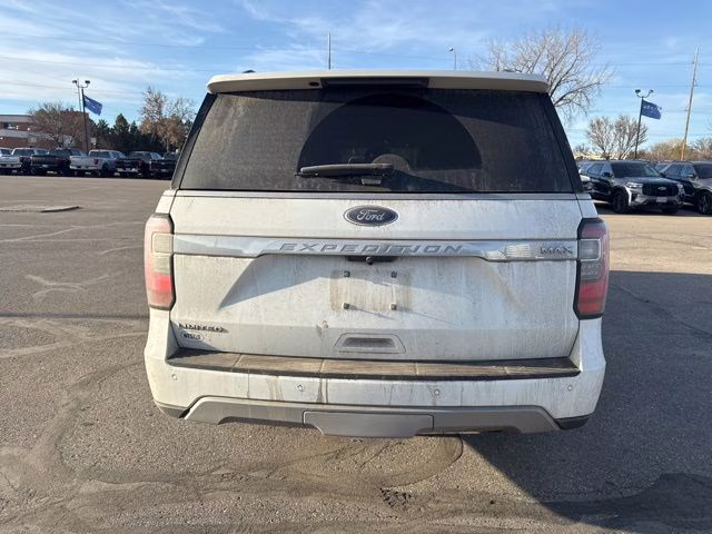 2020 Star White Metallic Tri-Coat Ford Expedition Max Limited 4X4 SUV