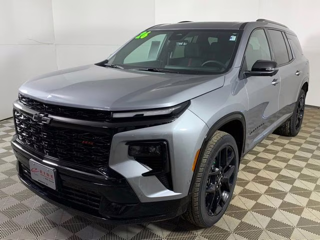 2026 Sterling Gray Metallic Chevrolet Traverse RS AWD SUV