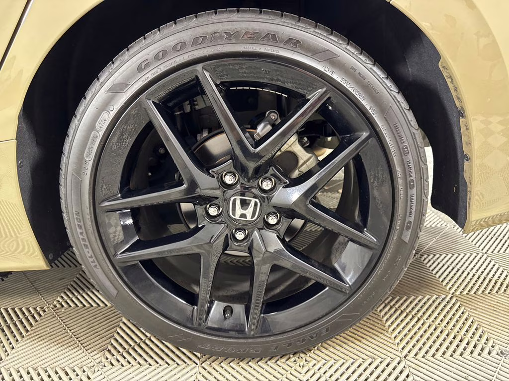 2025 Sand Dune Pearl Honda Civic Sport FWD Hatchback