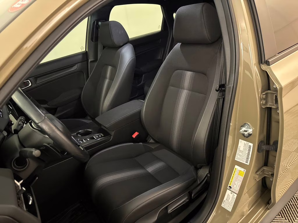 2025 Sand Dune Pearl Honda Civic Sport FWD Hatchback