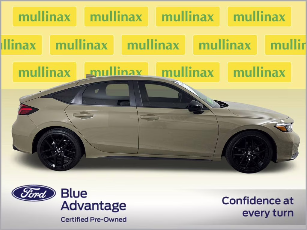 2025 Sand Dune Pearl Honda Civic Sport FWD Hatchback