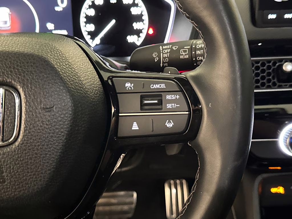 2025 Sand Dune Pearl Honda Civic Sport FWD Hatchback