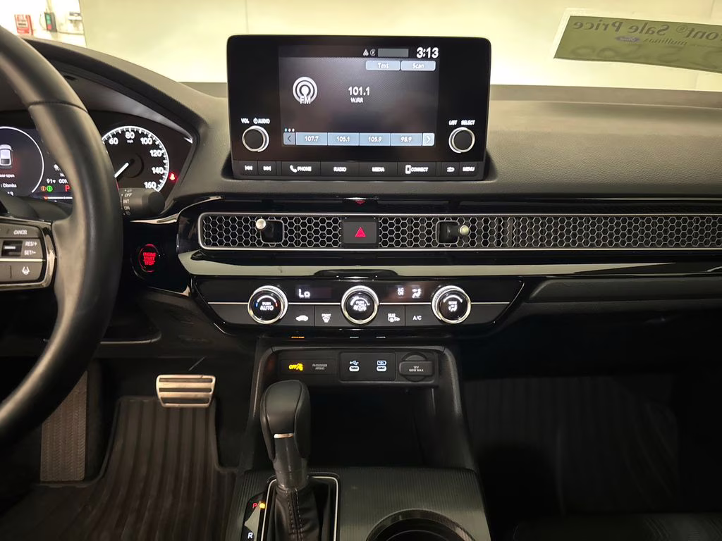 2025 Sand Dune Pearl Honda Civic Sport FWD Hatchback