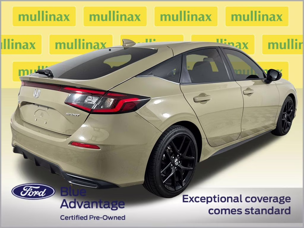 2025 Sand Dune Pearl Honda Civic Sport FWD Hatchback