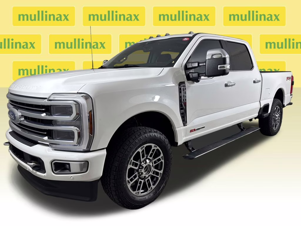 2024 White Metallic Ford Super Duty F-350 SRW Limited 4X4 Truck