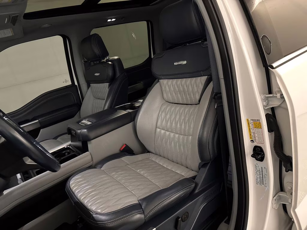 2024 White Metallic Ford Super Duty F-350 SRW Limited 4X4 Truck