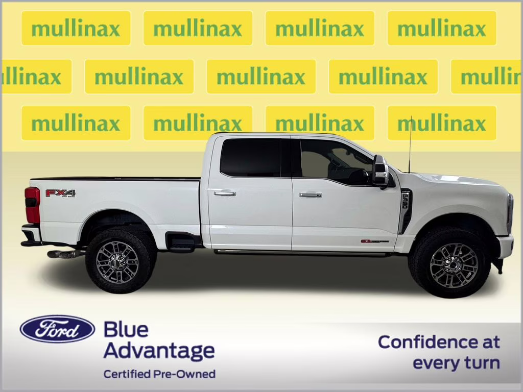 2024 White Metallic Ford Super Duty F-350 SRW Limited 4X4 Truck