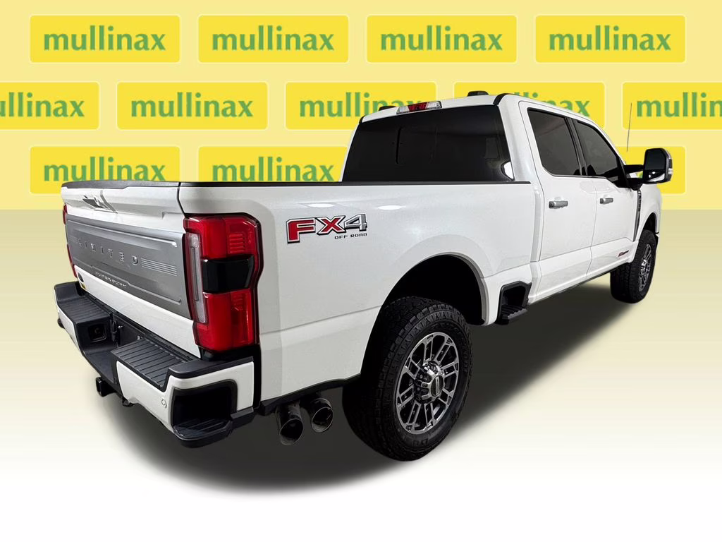 2024 White Metallic Ford Super Duty F-350 SRW Limited 4X4 Truck