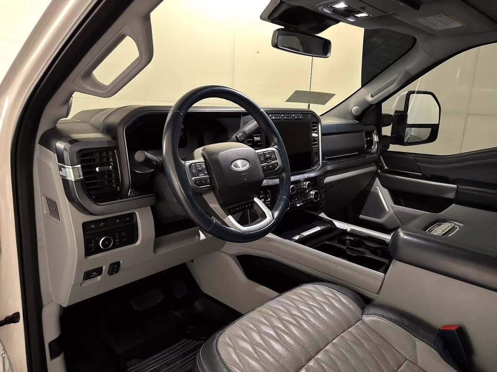 2024 White Metallic Ford Super Duty F-350 SRW Limited 4X4 Truck