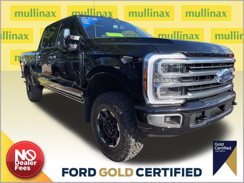 2026 Black Metallic Ford Super Duty F-350 SRW Platinum 4X4 Truck