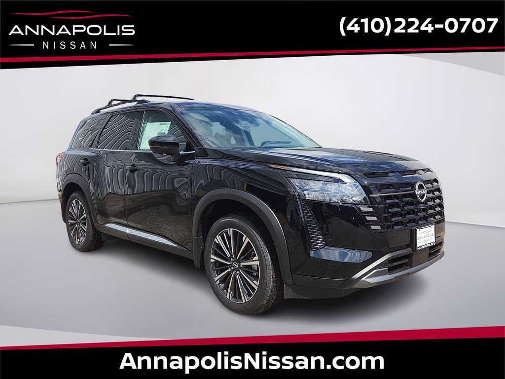 2026 Super Black Nissan Pathfinder Platinum 4X4 SUV