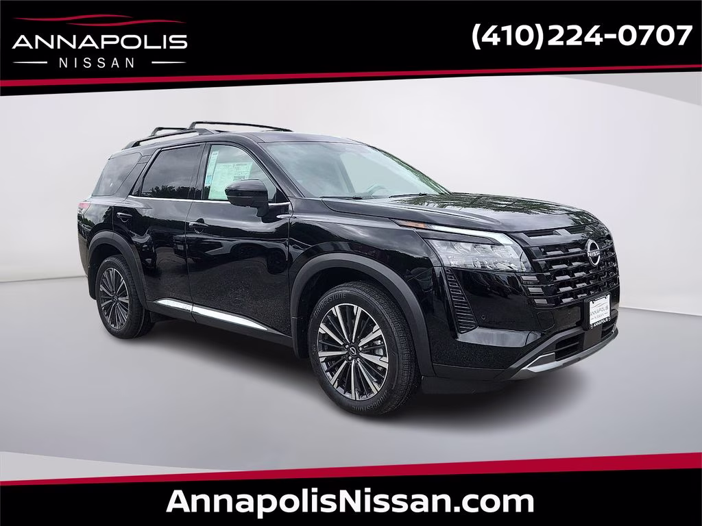 2026 Super Black Nissan Pathfinder Platinum 4X4 SUV