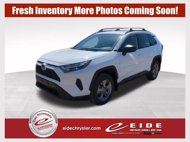 2025 Ice Cap Toyota RAV4 Hybrid LE AWD SUV