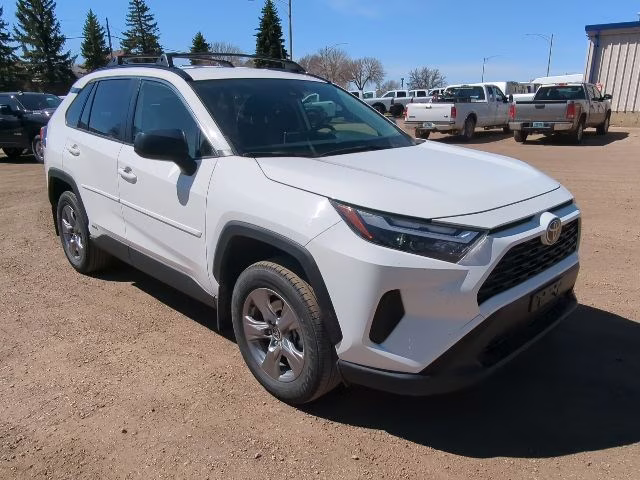 2025 Ice Cap Toyota RAV4 Hybrid LE AWD SUV