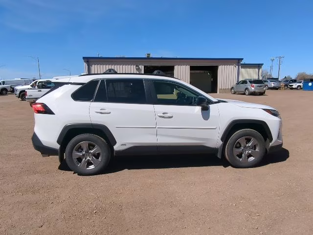 2025 Ice Cap Toyota RAV4 Hybrid LE AWD SUV